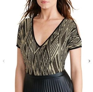 NWT Ralph Lauren Cold Shoulder Blouse